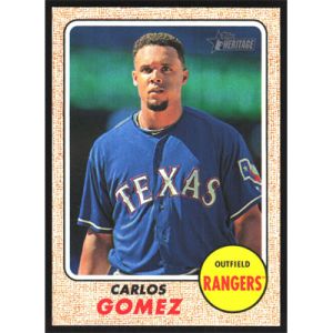 2017 Topps Heritage #335 Carlos Gomez