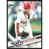2017 Topps #527 Gio Gonzalez