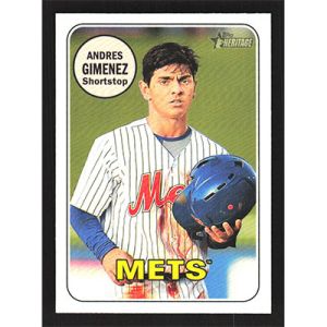 2018 Topps Heritage Minors #85 Andres Gimenez