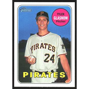 2018 Topps Heritage #258 Tyler Glasnow