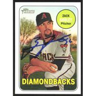 2018 Topps Heritage #334 Zack Godley Autographed