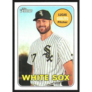 2018 Topps Heritage #357 Lucas Giolito