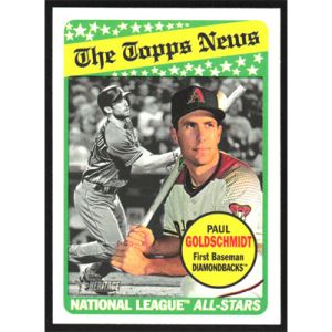 2018 Topps Heritage #46 Paul Goldschmidt All-Star