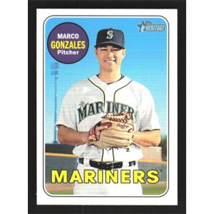 2018 Topps Heritage #542 Marco Gonzales