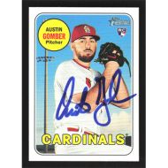 2018 Topps Heritage #619 Austin Gomber Autographed