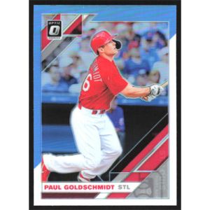 2019 Donruss Optic Carolina Blue and White #152 Paul Goldschmidt