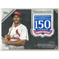 2019 Topps 150th Anniversary Manufactured Patches #AMP-PG Paul Goldschmidt