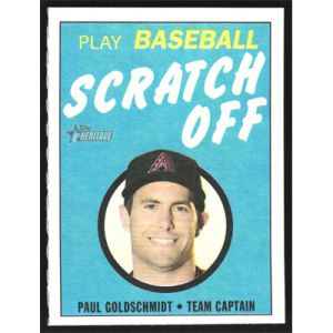 2019 Topps Heritage '70 Scratch-Offs #9 Paul Goldschmidt