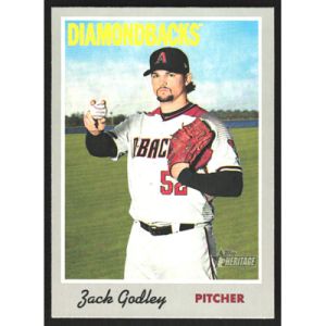 2019 Topps Heritage #47 Zack Godley