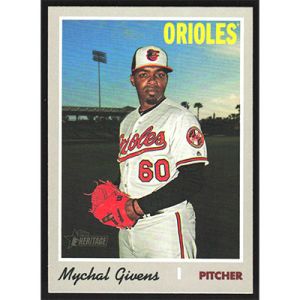 2019 Topps Heritage #721 Mychal Givens SP