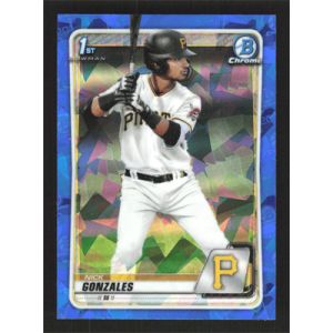 2020 Bowman Chrome Draft Sapphire #BD-81 Nick Gonzales