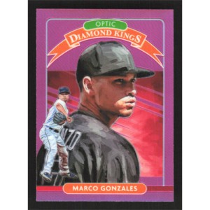 2020 Donruss Optic Pink #22 Marco Gonzales Diamond Kings