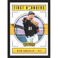 2020 Panini Contenders First Rounders #FR-7 Nick Gonzales