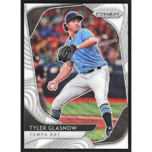 2020 Panini Prizm White Wave #176 Tyler Glasnow