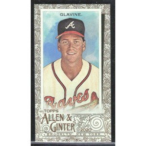 2020 Topps Allen & Ginter Mini Gold Border #1 Tom Glavine