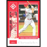 2021 Panini Chronicles Red #4 Paul Goldschmidt