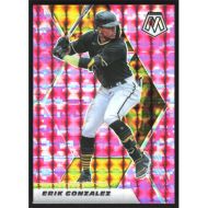 2021 Panini Mosaic Pink Camo #114 Erik Gonzalez