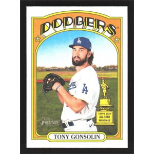 2021 Topps Heritage #676 Tony Gonsolin