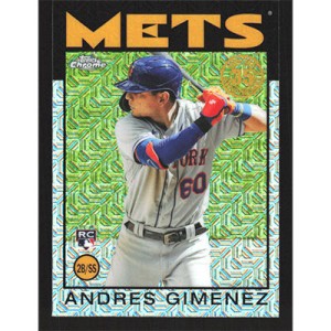 2021 Topps '86 Silver Pack Chrome #86BC-46 Andres Gimenez