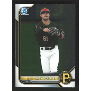 2022 Bowman Chrome Prospects #BCP-77 Nick Gonzales