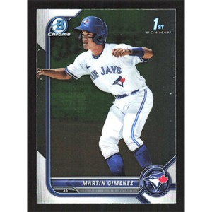 2022 Bowman Chrome Prospects #BCP-97 Martin Gimenez