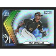 2022 Bowman Chrome Scouts Top 100 #BTP-21 Nick Gonzales