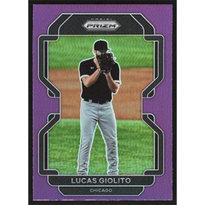 2022 Panini Prizm Purple #10 Lucas Giolito