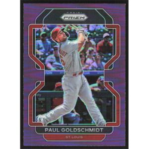 2022 Panini Prizm Purple #131 Paul Goldschmidt Tier 2