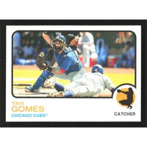 2022 Topps Heritage #301 Yan Gomes