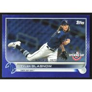 2022 Topps Opening Day Blue Foil #90 Tyler Glasnow - Imperfection (Corner)