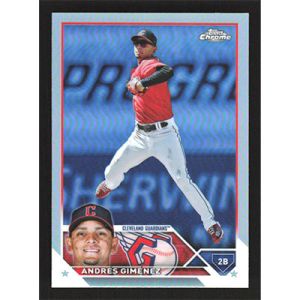 2023 Topps Chrome Refractors #155 Andres Gimenez