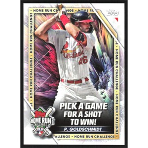 2023 Topps Home Run Challenge Code Cards #HRC-4 Paul Goldschmidt