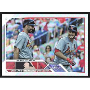 2023 Topps Update Rainbow Foil #US147 P. Goldschmidt/N. Arenado Veteran Combos