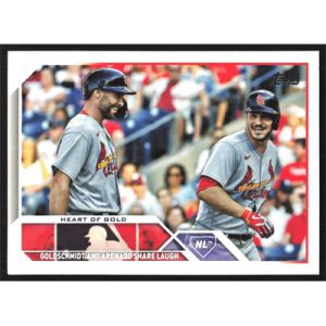 2023 Topps Update #US147 P. Goldschmidt/N. Arenado Veteran Combos