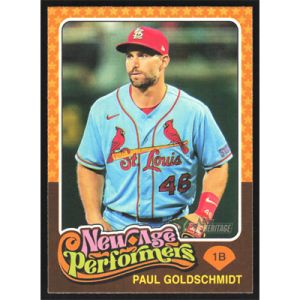 2024 Topps Heritage New Age Performers #NAP-12 Paul Goldschmidt