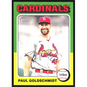 2024 Topps Heritage #490 Paul Goldschmidt
