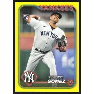 2024 Topps Yellow #615 Yoendrys Gomez
