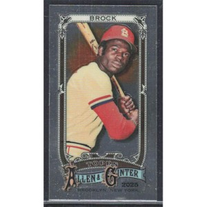 2025 Topps Allen & Ginter Chrome Mini #11 Lou Brock