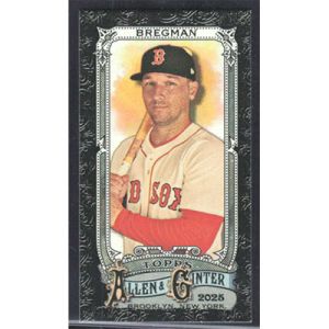 2025 Topps Allen & Ginter Mini Black Border #174 Alex Bregman