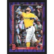 2025 Topps Chrome Update Purple RayWave Refractors #USC118 Wilyer Abreu