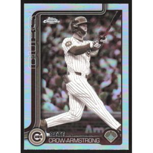 2025 Topps Chrome Update Sepia Refractors #USC76 Pete Crow-Armstrong