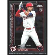 2025 Topps Chrome Update #USC190 Dylan Crews Rookie Debut