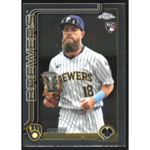 2025 Topps Chrome Update #USC47 Drew Avans Rookie Debut