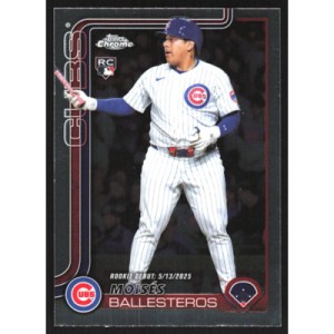 2025 Topps Chrome Update #USC7 Moises Ballesteros Rookie Debut