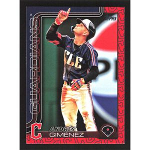 2025 Topps Team Color Border #270 Andres Gimenez