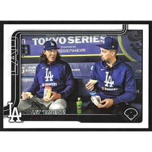 2025 Topps Update #US119 T. Glasnow/B. Snell Veteran Combos