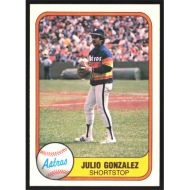 1981 Fleer #73 Julio Gonzalez