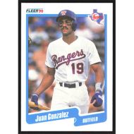 1990 Fleer #297 Juan Gonzalez