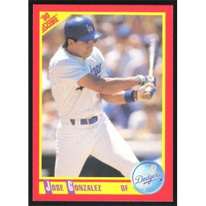 1990 Score #368 Jose Gonzalez