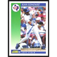 1992 Score #11 Juan Gonzalez